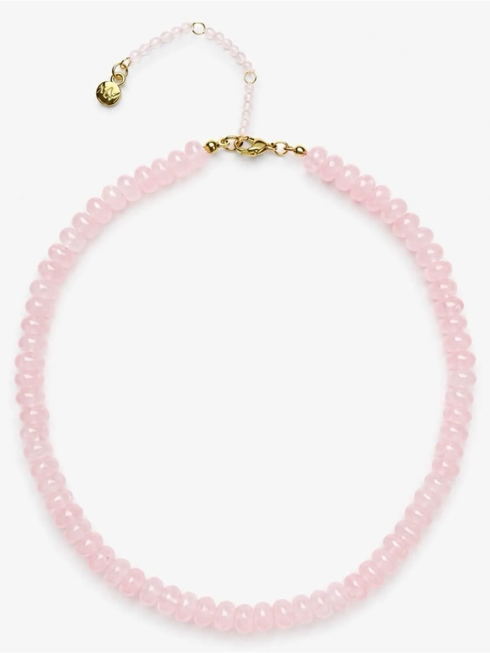 NEW✨ Mayamar Light Pink Agate Natural Stone Necklace